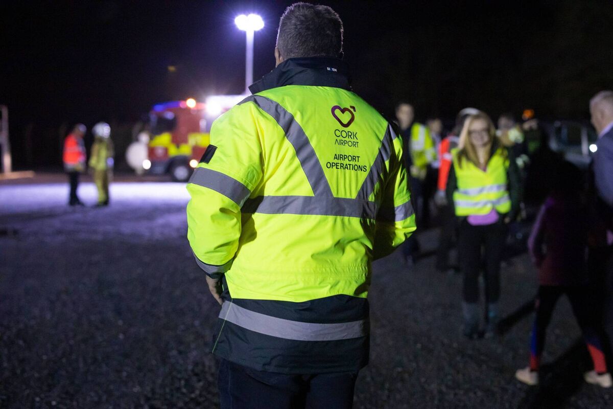 Photos of previous night time Emergency Exercise conducted at Cork Airport. Photos Supplied by DAA