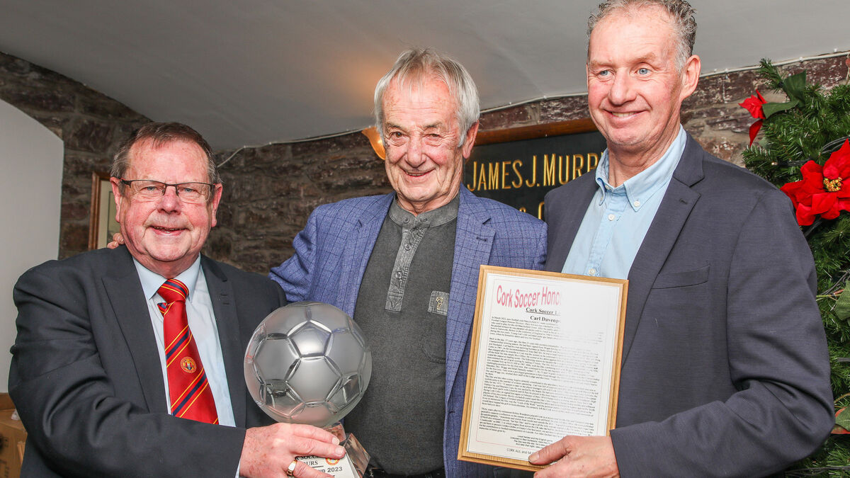 The Dav is a worthy recipient of the Cork AUL Soccer Legends award for 2023