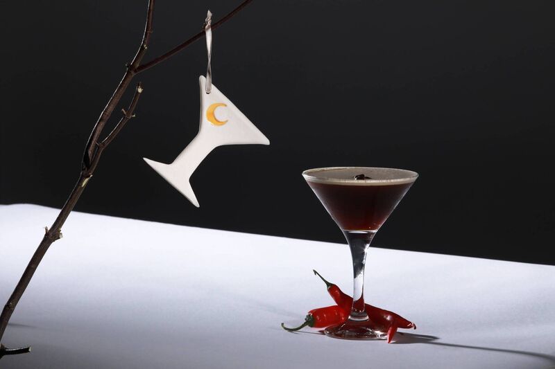 Sarah McKenna Ceramics Moonlight Porcelain Cocktail Decoration €20. Sarah McKenna Ceramics Moonlight Porcelain Cocktail Decoration €20.