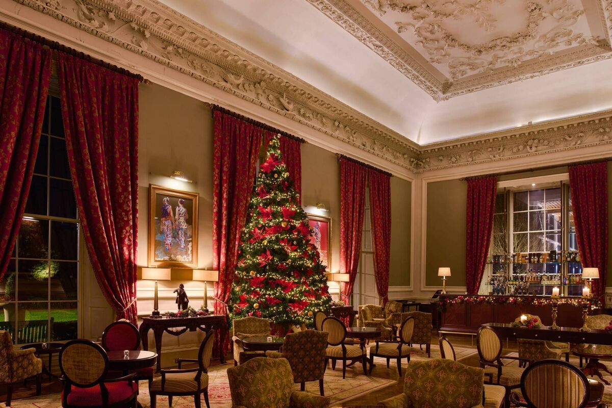 Castlemartyr Resort Knights Bar Christmas Tree Castlemartyr Resort Knights Bar Christmas Tree