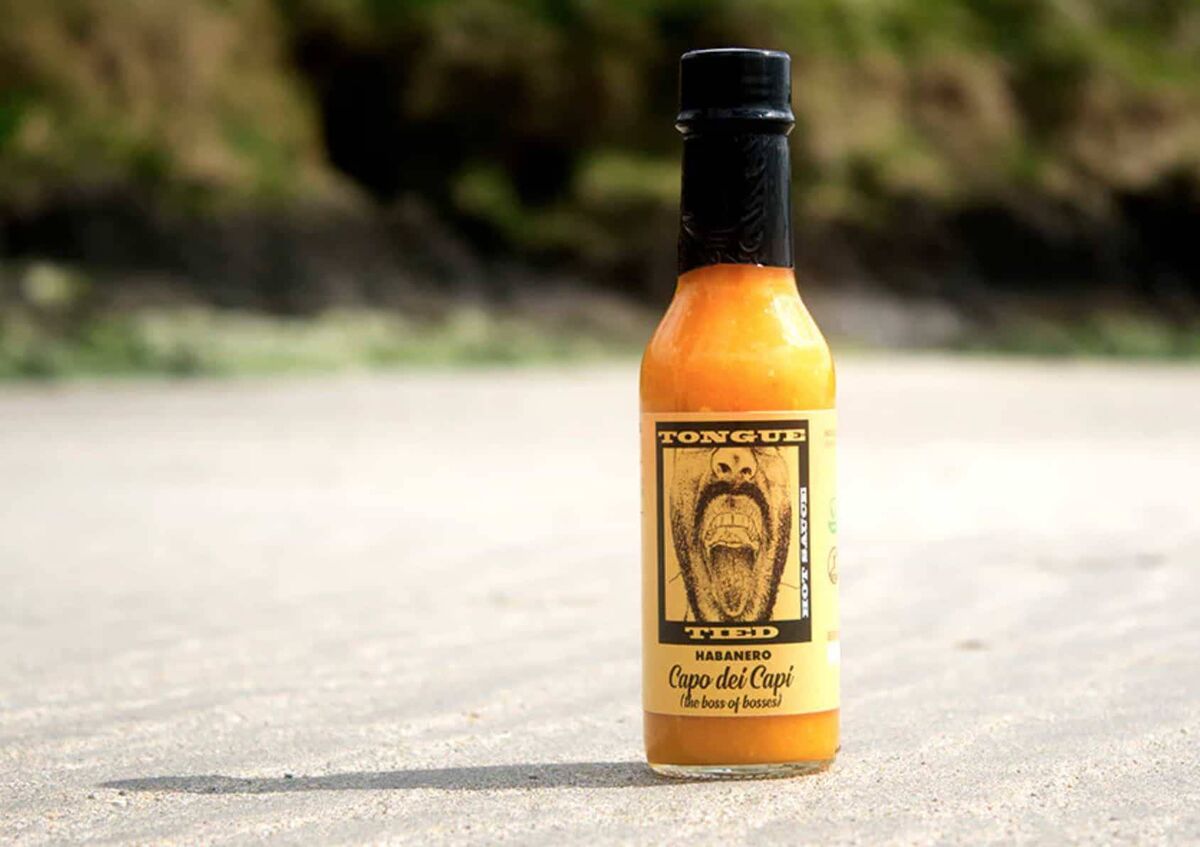 Tongue Tied Hot Sauce.