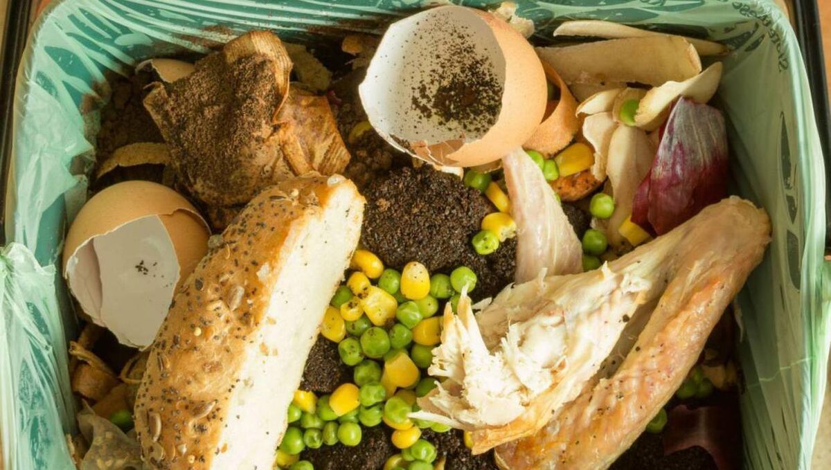 There is huge food waste especially at Christmas time.