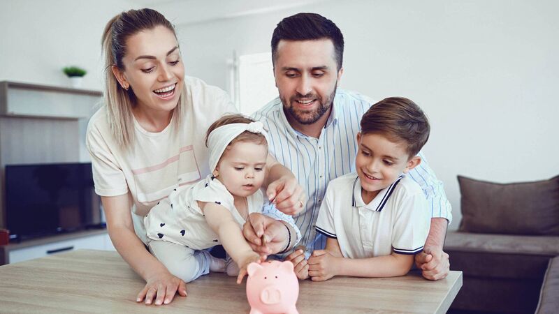Here are some top tips for family saving