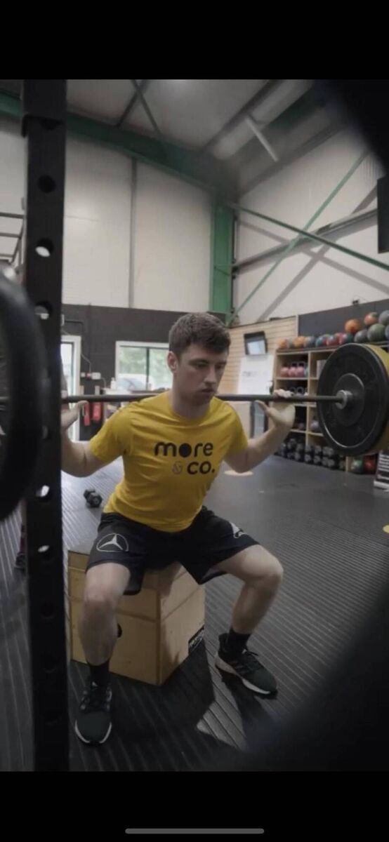Adrian O’Sullivan doing a early morning working out at the More&amp;Co Fitness Gym at Frankfield in Grange Douglas.