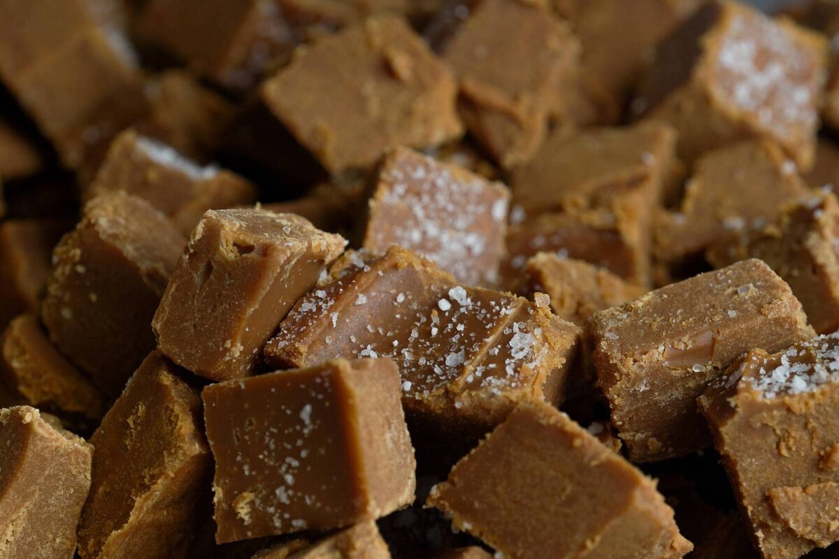 Mella's Fudge Salted Caramel Fudge. Mella's Fudge Salted Caramel Fudge.