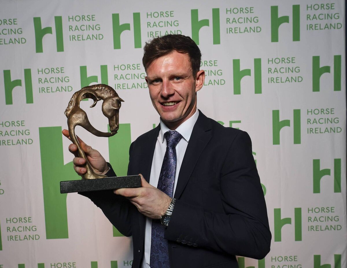 Paul Townend, winner of the National Hunt Award at the Horse Racing Ireland Awards. Picture: Chris Bellew/Fennell Photography