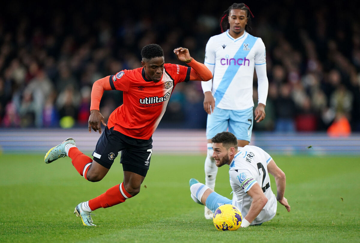 Chiedozie Ogbene on the move. Picture: PA. Chiedozie Ogbene on the move. Picture: PA.