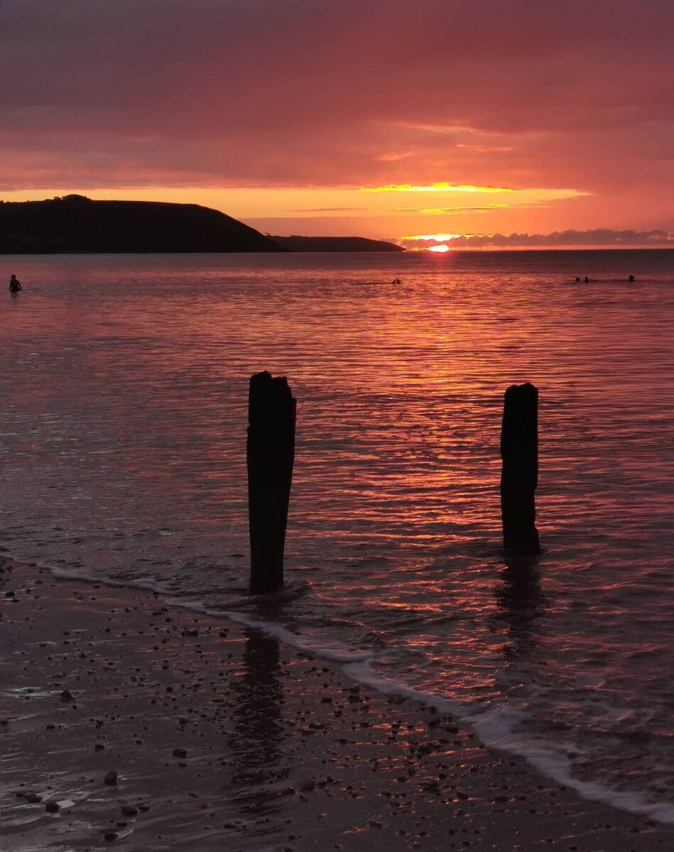 A photograph from the new book, Saltwater Souls, a collection of personal stories from Youghal's community of sea swimmers.