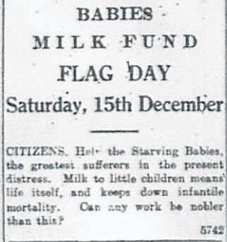 Ad in the Echo on Dec 8, 1923