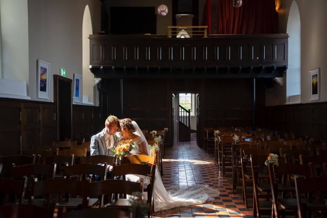 Following the ceremony at the Sea Church in Ballycotton, the couple had their wedding reception in the Garryvoe Hotel. Following the ceremony at the Sea Church in Ballycotton, the couple had their wedding reception in the Garryvoe Hotel.
