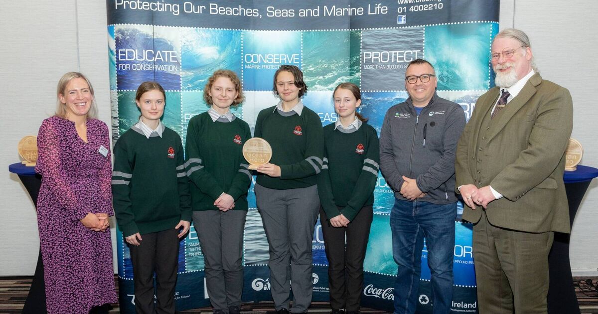 Cork students recognised for 'Big Little Beach Clean-ups' at Ocean Hero Awards - Vimarsana News