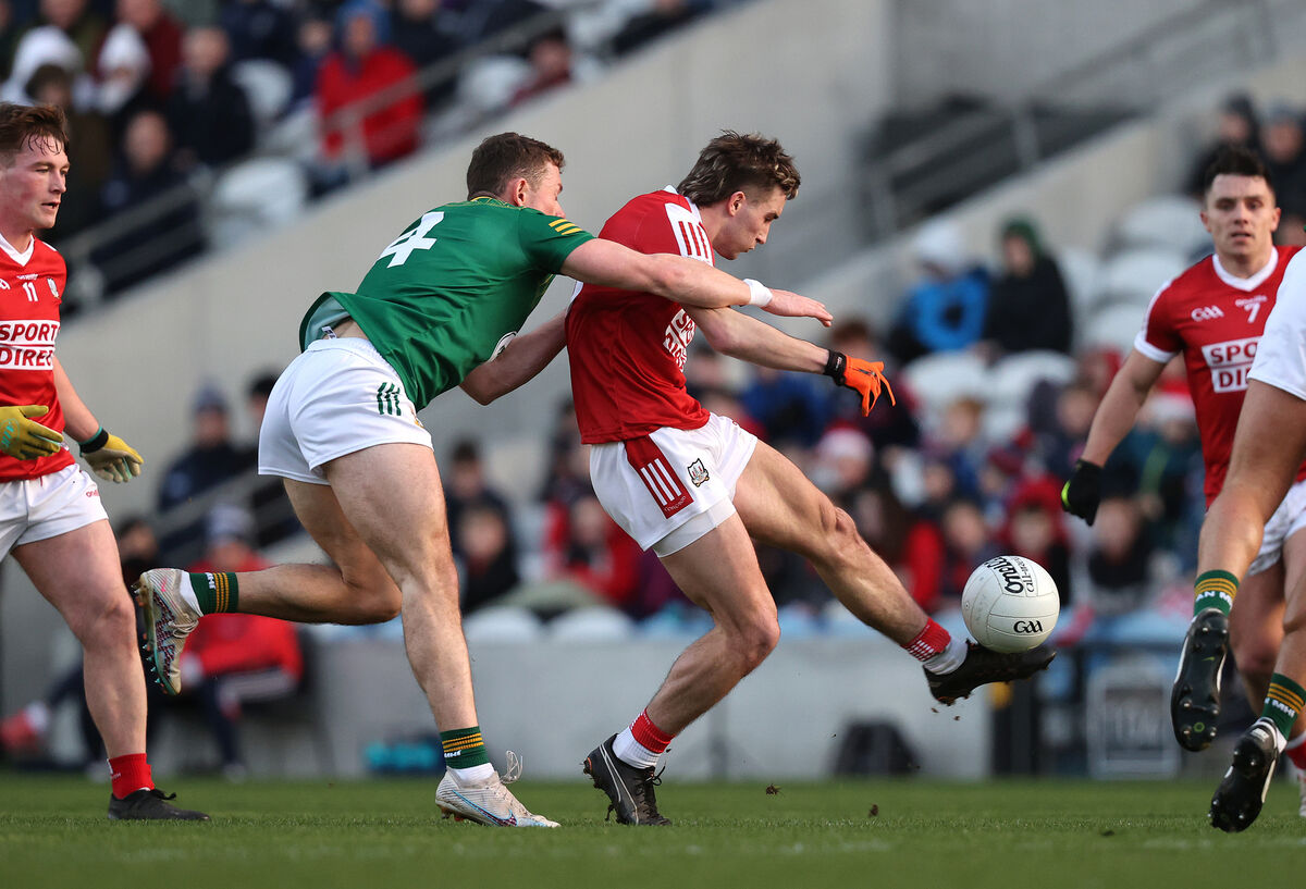 Chris Óg Jones in action for Cork against Meath at the Teddy McCarthy tribute game at Páirc Uí Chaoimh. Picture: INPHO/Bryan Keane Chris Óg Jones in action for Cork against Meath at the Teddy McCarthy tribute game at Páirc Uí Chaoimh. Picture: INPHO/Bryan Keane