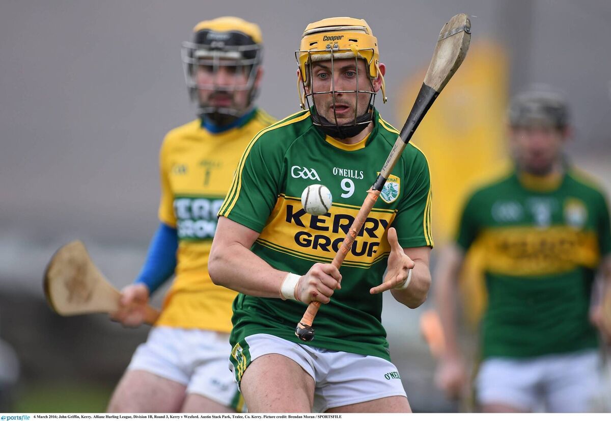 John Griffin during his inter-county playing days with Kerry. Picture: Brendan Moran/Sportsfile John Griffin during his inter-county playing days with Kerry. Picture: Brendan Moran/Sportsfile