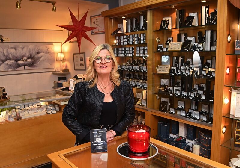 Barbara McGrath Hurley, owner, Denbar Jewellers, Midleton. Picture Denis Minihane.
