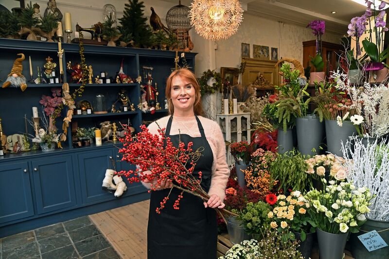 Rachel McCarthy of Ina McCarthy for Flowers, Midleton. Picture Denis Minihane.