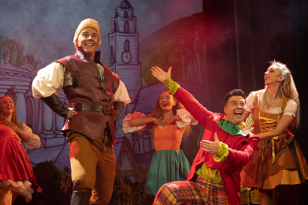 Michael Sands as Gaston aka Gasbag and Andrew Lane as Johnny La Fool. Picture: Darragh Kane