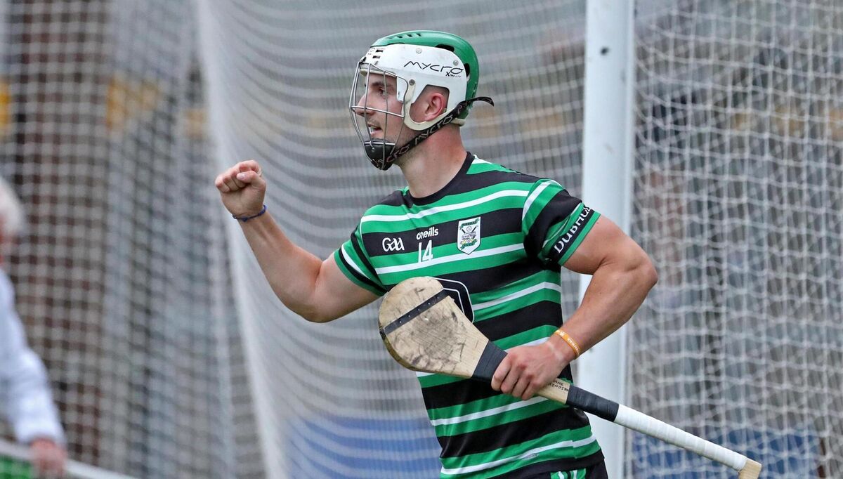 Shane Kingston of Douglas - the club landed on their colour-scheme as a result of Bective Rangers returning a set of jerseys to Sunbeam.