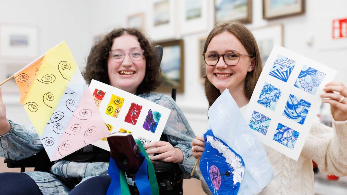 Cork children living with life-long health conditions showcase art work