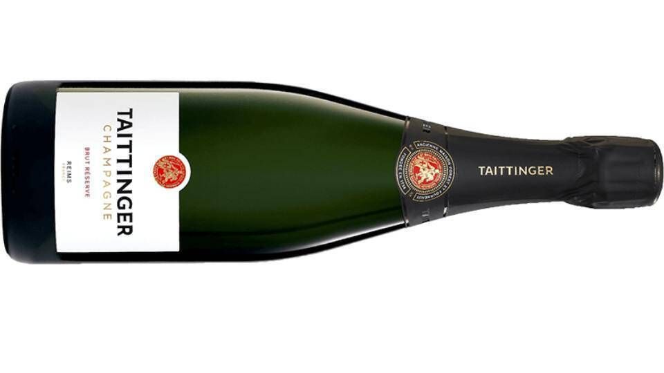 Taittinger Brut Réserve, Champagne, France, was €58, now €46.50 Taittinger Brut Réserve, Champagne, France, was €58, now €46.50