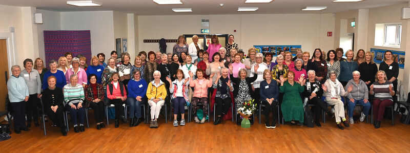 Wilton Sister Shed is based in the SMA Parish Hall Wilton celebrating their first anniversary. Picture: Larry Cummins