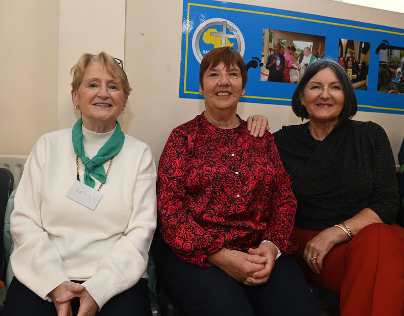  Marie Scully with Anne Corrigan and her sister-in-law (also named) Anne Corrigan enjoying the anniversary celebrations.