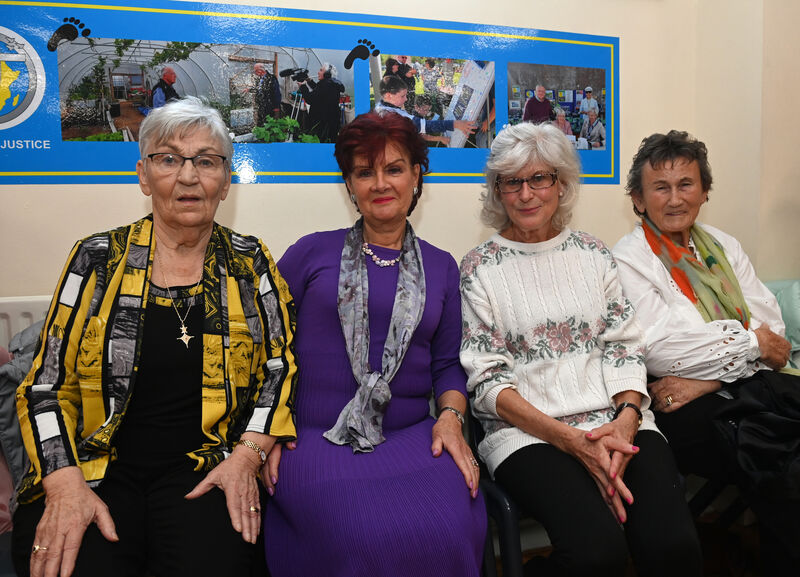  Frances Long, Patricia Murphy, Anne O'Sullivan and Chris McGerty.