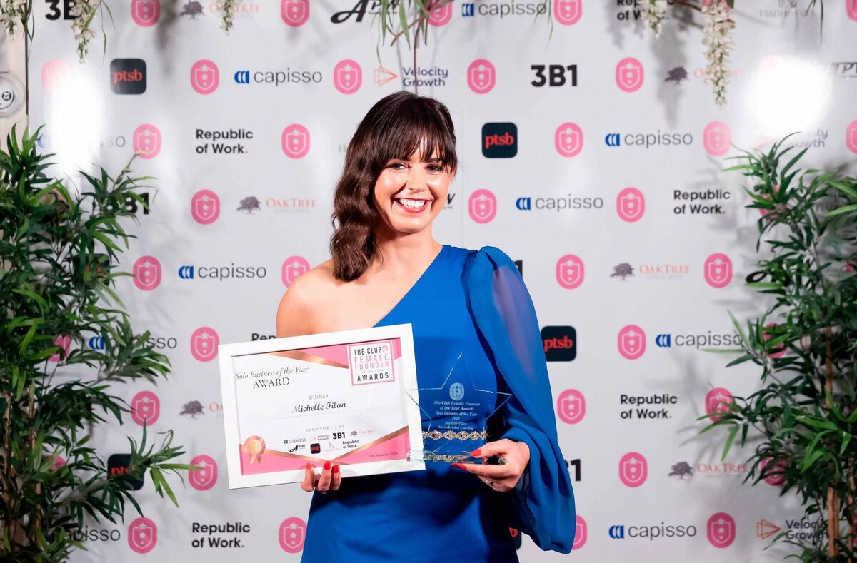 Solo Business Award Winner - Michelle Filan, Michelle Filan Coaching. Picture: Alison Miles /OSM PHOTO