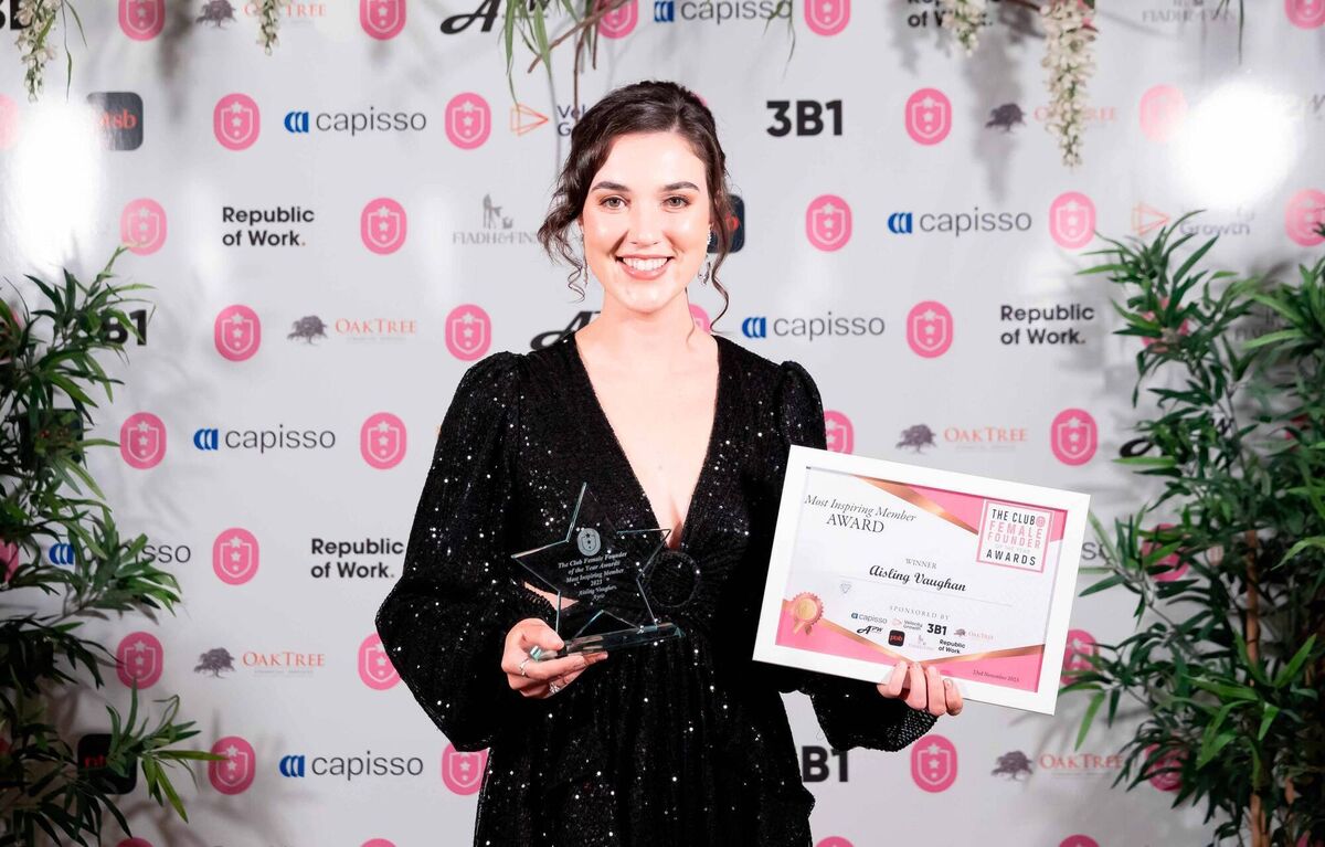 Most Inspiring Member Award Winner - Aisling Vaughan, Ayrie.	Picture: Alison Miles /OSM PHOTO