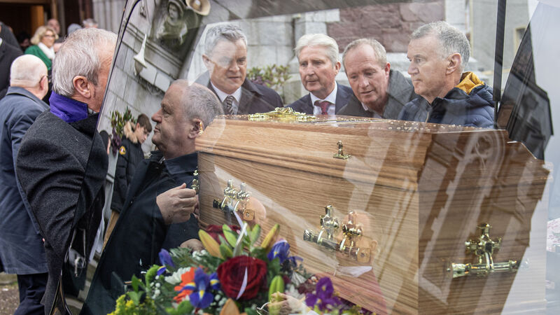 Moving tributes paid to the late Cork actor Frank Twomey at his funeral Moving tributes paid to the late Cork actor Frank Twomey at his funeral