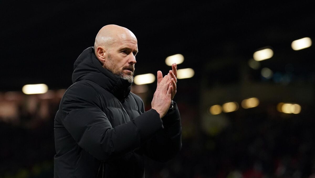 Manchester United manager Erik ten Hag after the UEFA Champions League, Group A match at Old Trafford, Manchester. Picture date: Tuesday December 12, 2023.