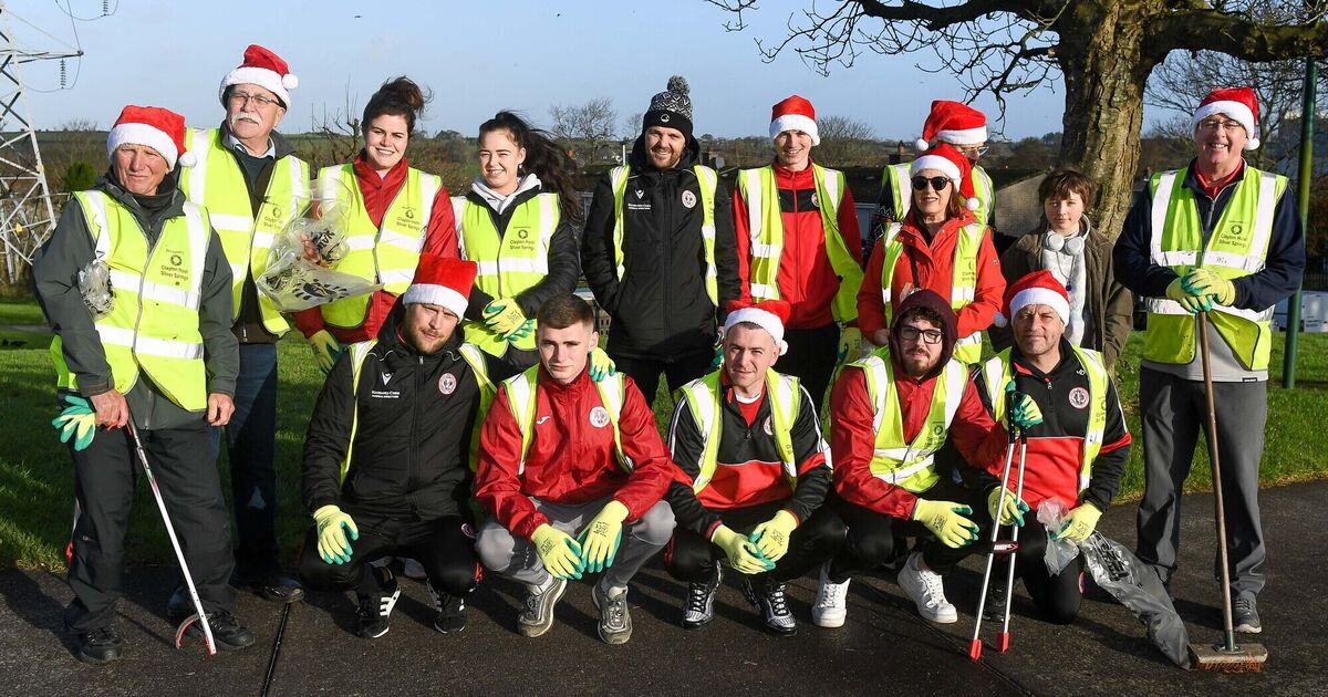 Special festive uniforms for Mayfield group in pre-Christmas clean-up - Vimarsana News