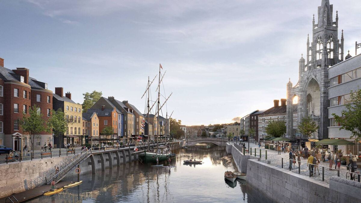 Time to ‘drive on’ with work on Morrison’s Island project, says Lord Mayor, as group calls for Cork tidal barrier