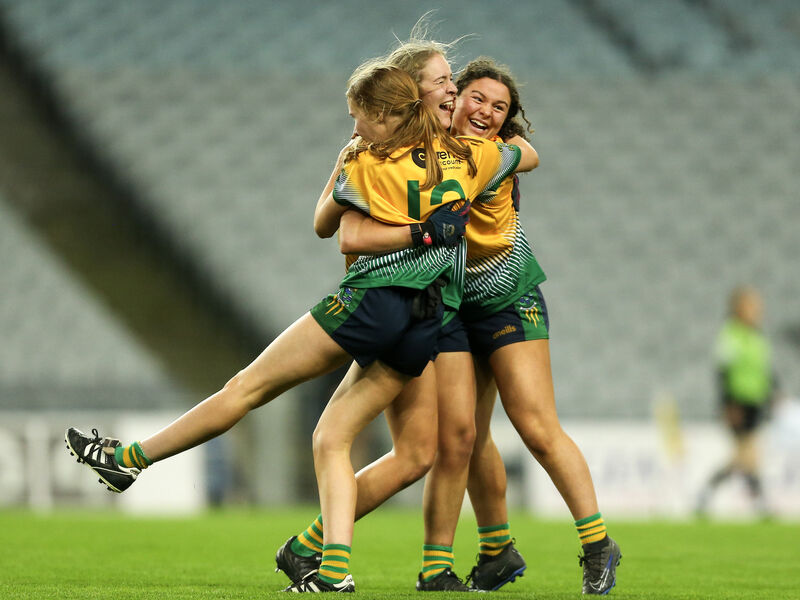 Joy for Glanmire at Croke Park. Picture: INPHO/Ken Sutton