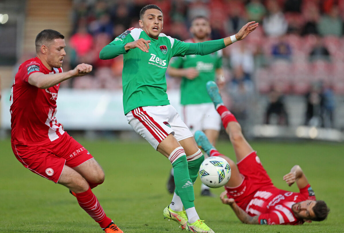  Jaze Kabia, Cork City FC, Garry Buckley and Frank Liivak, Sligo Rovers.