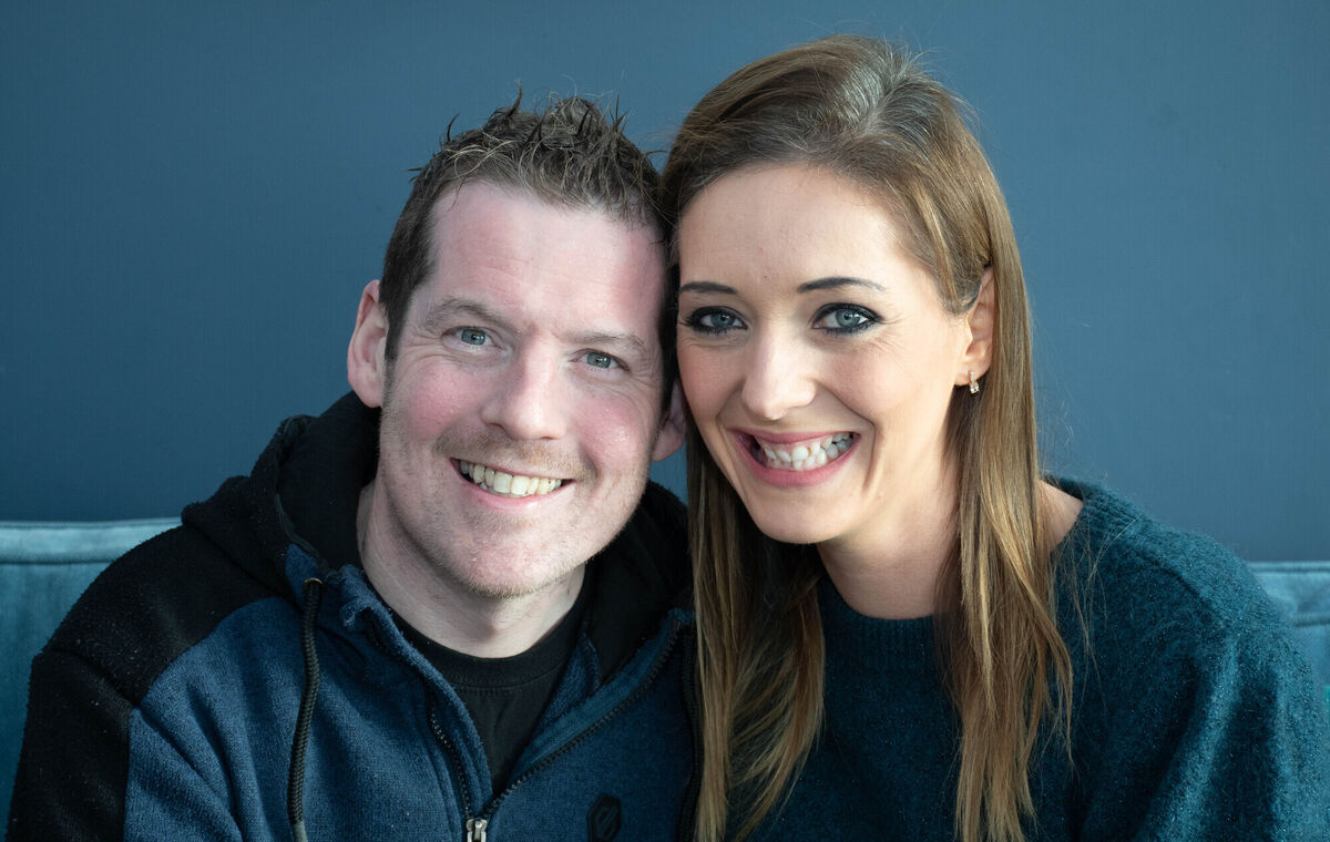 Michael and Niamh O'Sullivan, Garryvoe. Picture: Howard Crowdy Michael and Niamh O'Sullivan, Garryvoe. Picture: Howard Crowdy