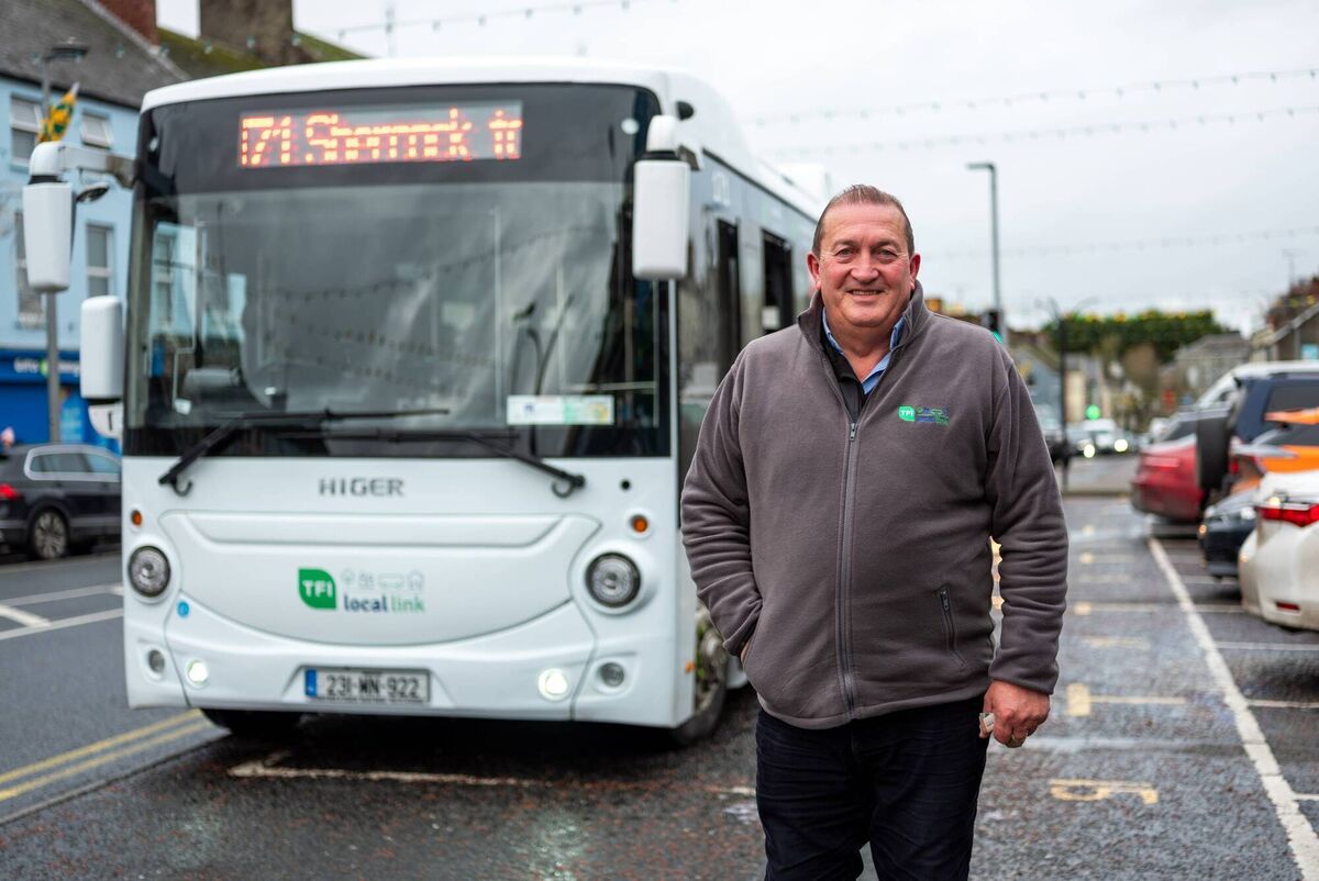 Frank McGovern, the driver on the TFI Local Link Cavan Monaghan, a new bus service, which will improve connectivity, between Shercock and Dundalk. Frank McGovern, the driver on the TFI Local Link Cavan Monaghan, a new bus service, which will improve connectivity, between Shercock and Dundalk.