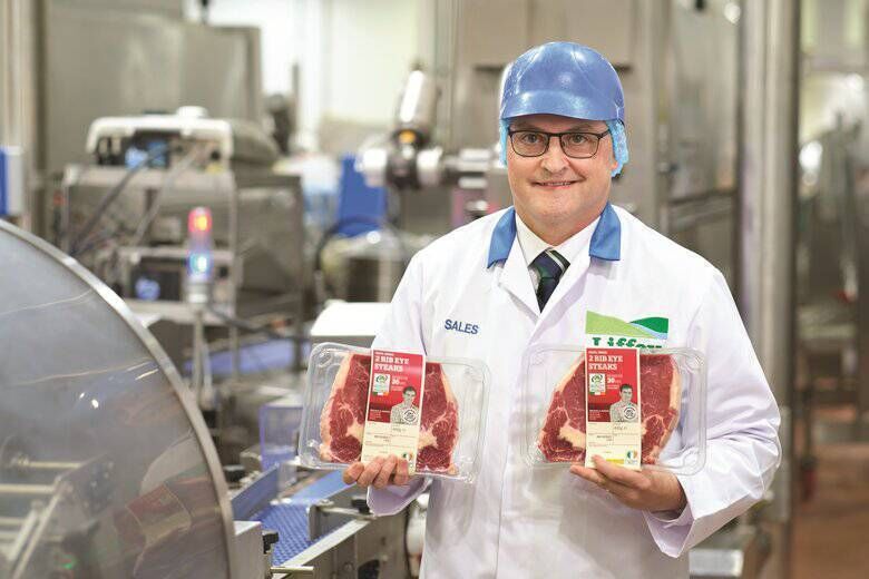 Ciaran Beire of Cavan-based Liffey Meats, which supplies choice Irish Angus cuts to Lidl. Ciaran Beire of Cavan-based Liffey Meats, which supplies choice Irish Angus cuts to Lidl.