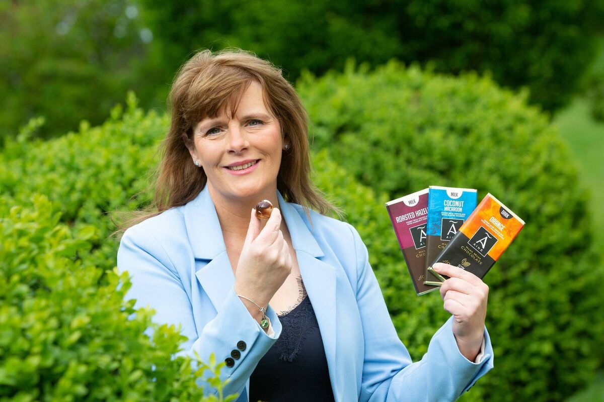 Master chocolatier Ann Rudden of Áine’s Handmade Chocolates in Co Cavan produces a special selection of her Rainforest Alliance Certified truffles, which is exclusive to Lidl. Master chocolatier Ann Rudden of Áine’s Handmade Chocolates in Co Cavan produces a special selection of her Rainforest Alliance Certified truffles, which is exclusive to Lidl.