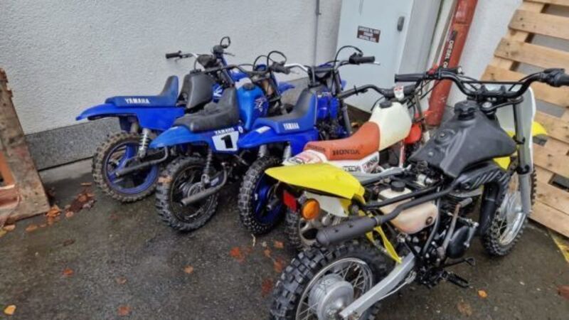 Gardaí seize scramblers, quad bikes and four XL Bully dogs in Ballymun Gardaí seize scramblers, quad bikes and four XL Bully dogs in Ballymun