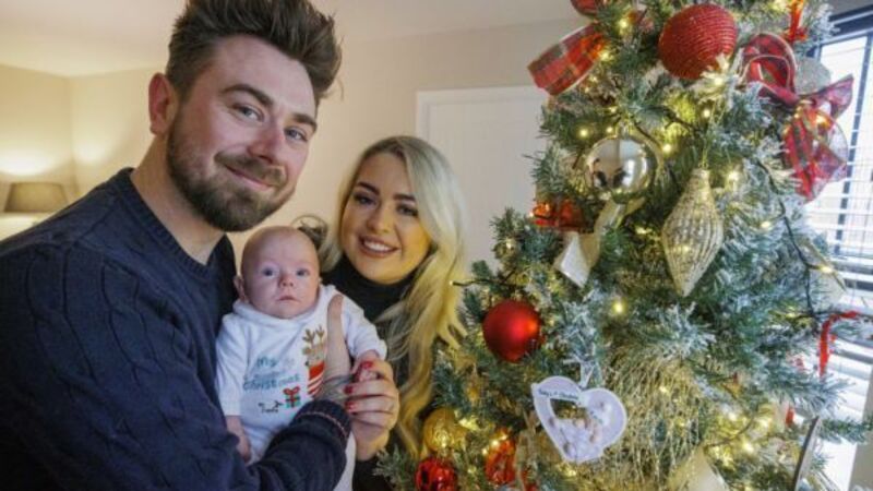 Record-breaking premature baby girl home from hospital in time for Christmas Record-breaking premature baby girl home from hospital in time for Christmas