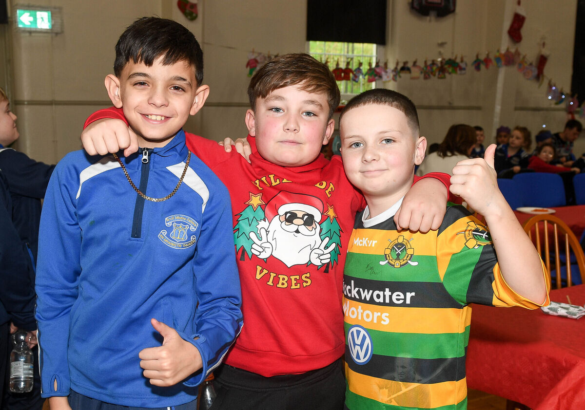  Ronaldo Rostas, Cillian Murray and Chulainn Gale. Picture: David Keane.