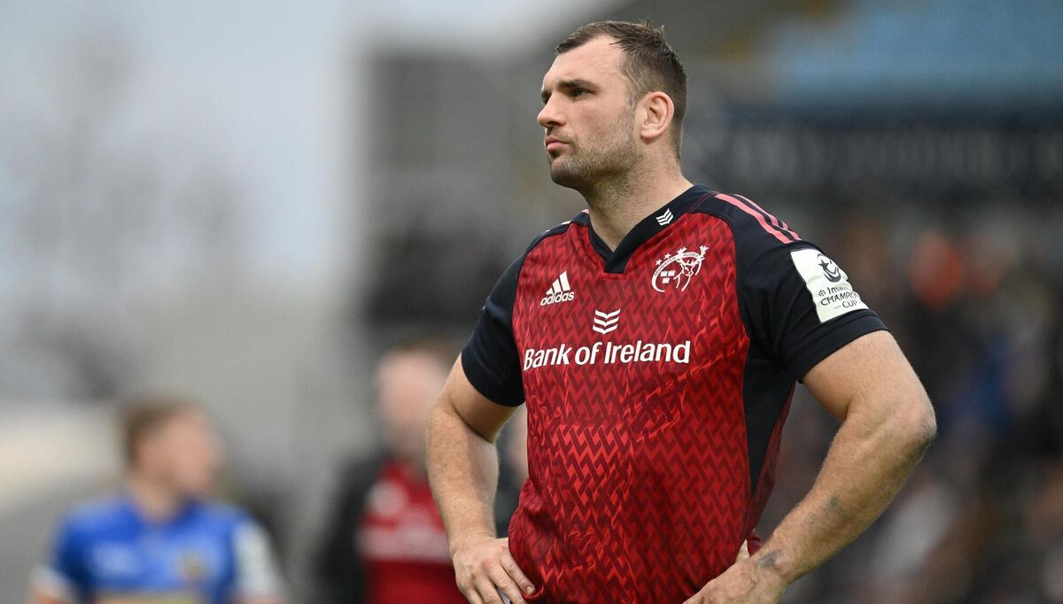 Munster captain Tadhg Beirne after defeat away to Exeter Chiefs. Picture: Brendan Moran/Sportsfile Munster captain Tadhg Beirne after defeat away to Exeter Chiefs. Picture: Brendan Moran/Sportsfile