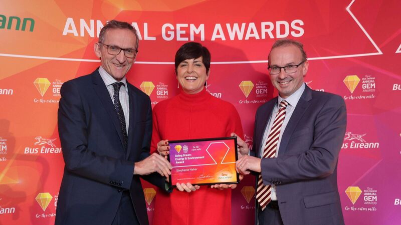 Cork woman's green credentials recognised by Bus Éireann Cork woman's green credentials recognised by Bus Éireann