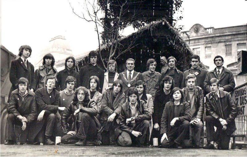 Students pictured at the SHARE crib in the early years. Students pictured at the SHARE crib in the early years.