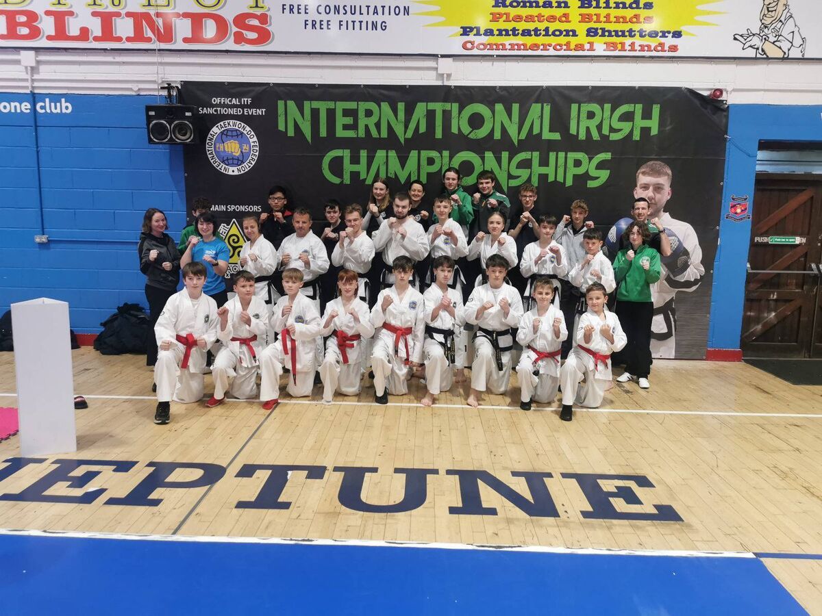 Midleton won best club at the first International Irish Taekwondo Championships.