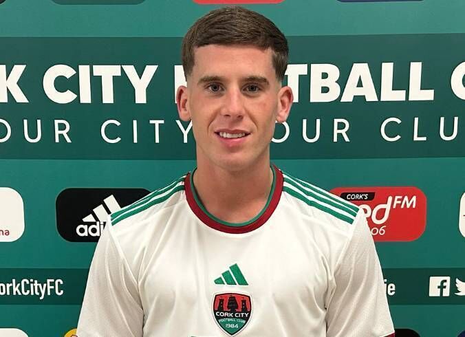 REBUILD CONTINUES: Evan McLaughlin has joined Cork City for the 2024 campaign. Pic: CorkCityFC