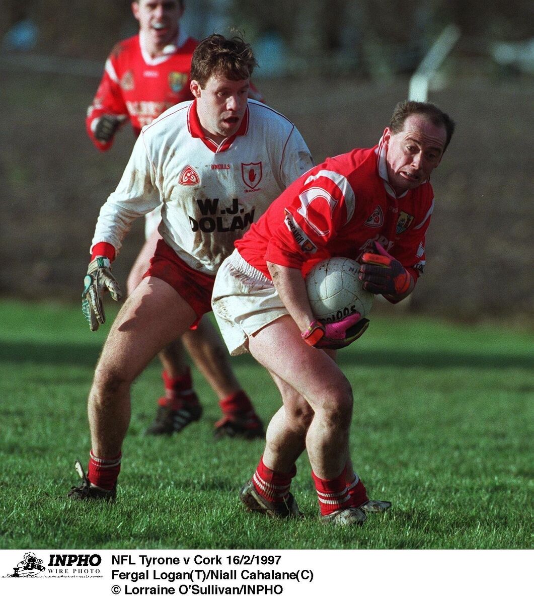Niall Cahalane in action against Tyrone. Picture: Lorraine O’Sullivan/INPHO