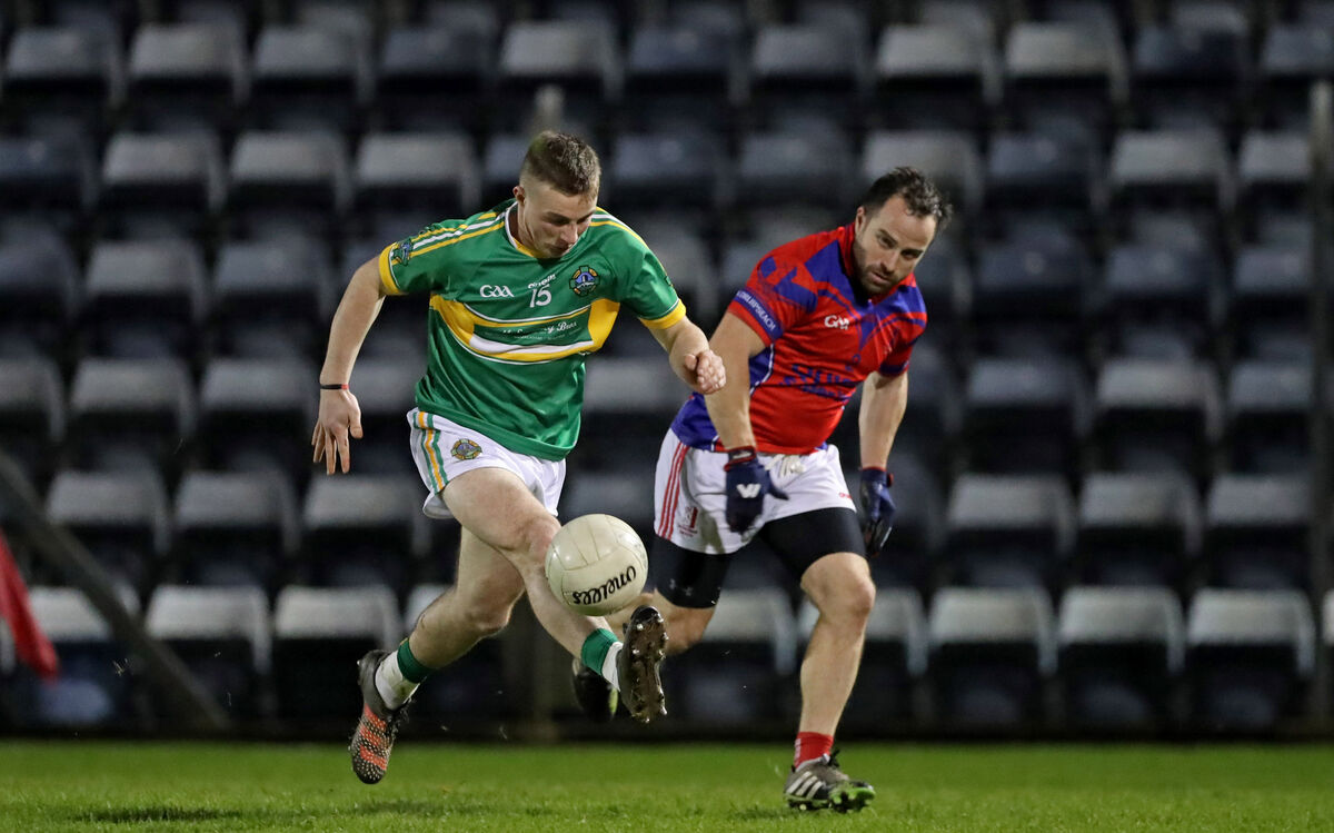 Seán Daly playing for Randal Óg against Dripsey in the 2021 Bon Secours Hospital Cork JBFC final in 2021. Picture: Jim Coughlan Seán Daly playing for Randal Óg against Dripsey in the 2021 Bon Secours Hospital Cork JBFC final in 2021. Picture: Jim Coughlan