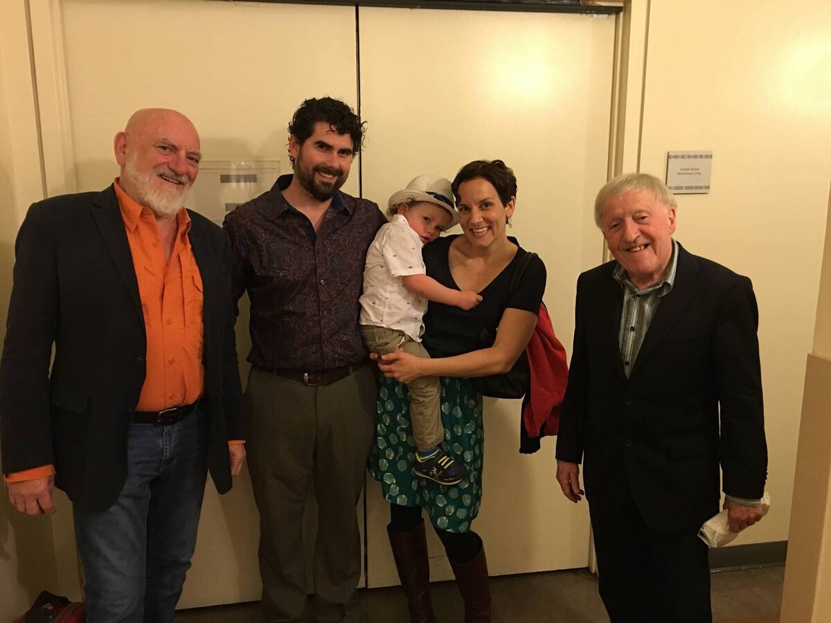 Máirtín de Cógáin with Matt Malloy and Paddy Maloney 