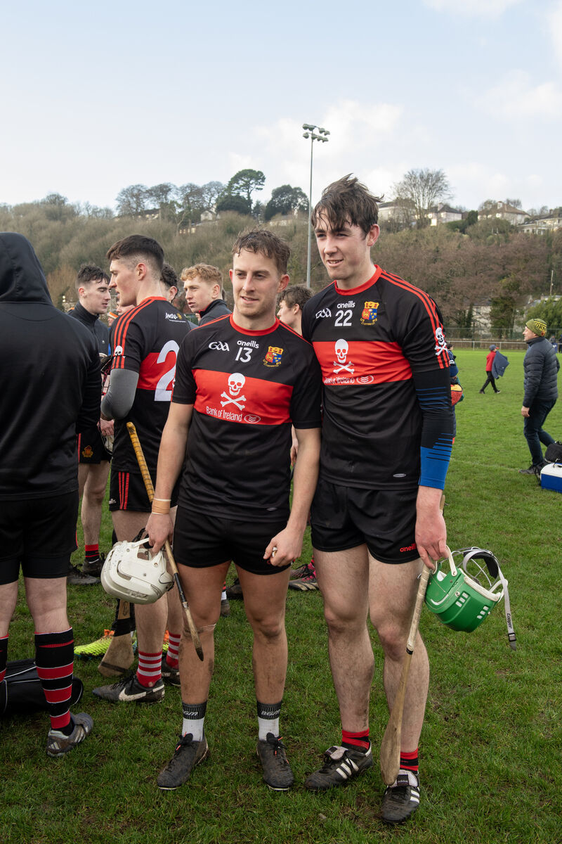 Robbie Cotter and Fionn Coleman of Blackrock and UCC. Picture: Dan Linehan
